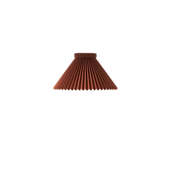 Shade COLOUR PLEATS 1-19cm chocolate paper