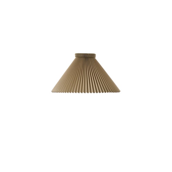 Shade COLOUR PLEATS 1-21cm buttermilk, paper