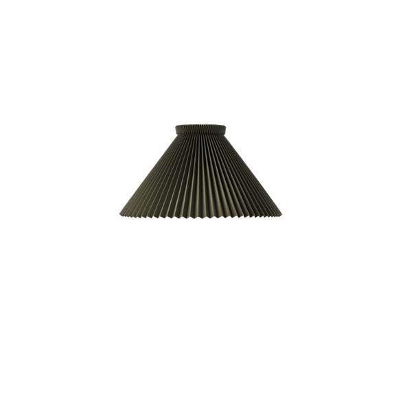 Shade COLOUR PLEATS 1-21cm moss green, paper