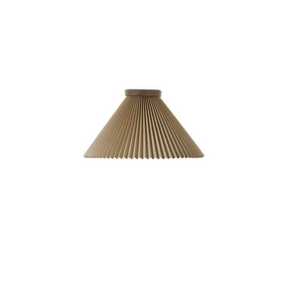 Shade COLOUR PLEATS 1-23cm,buttermilk, paper