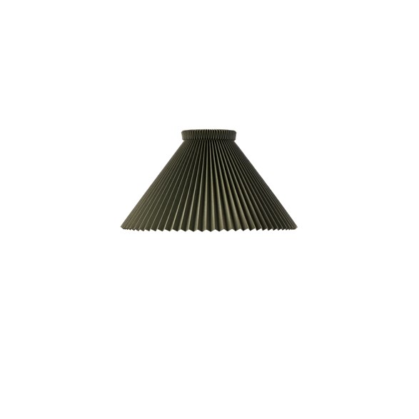 Shade COLOUR PLEATS 1-23cm,moss green, paper