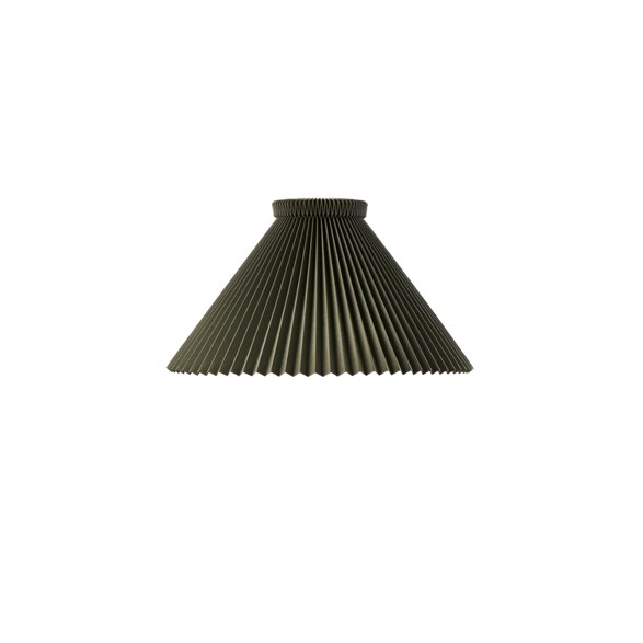 Shade COLOUR PLEATS 1-27cm, moss green, paper