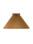 Shade COLOUR PLEATS 1-38cm, dijon, paper