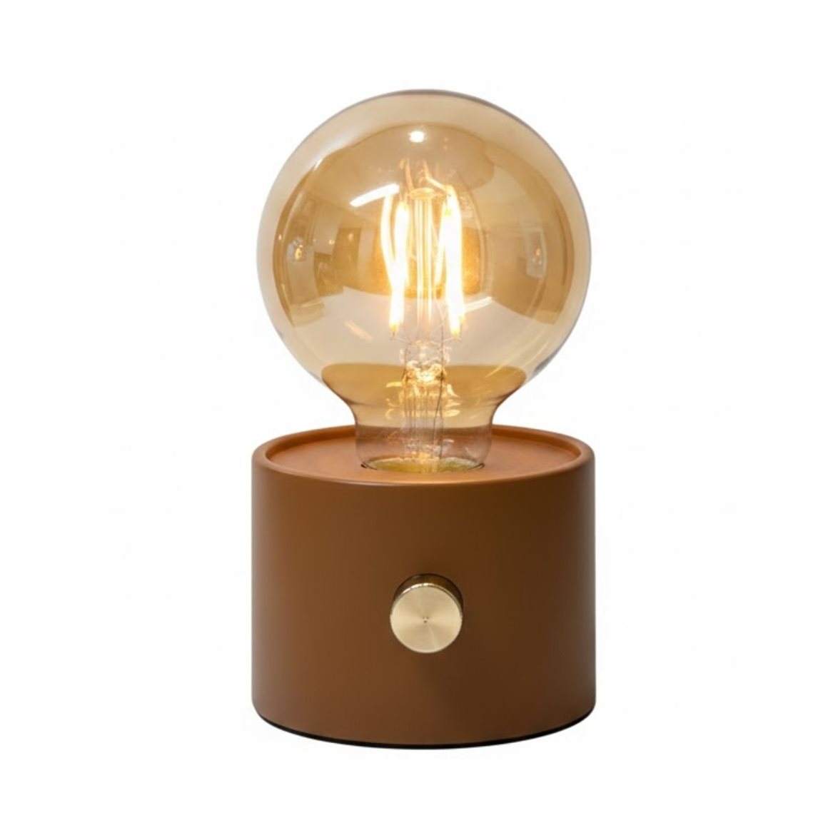 Unison NO CABLE BATTERY brown bordslampa LED | Inomhusbelysning - Bordslampor - Bordslampor Interiör | Lampspecialisterna