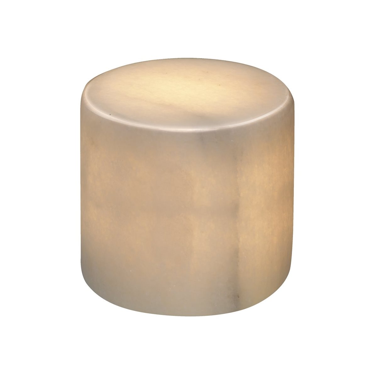Unison MARBLE L white polished äkta marmor bordsljus