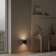 Plug 'n spot vägglampa black