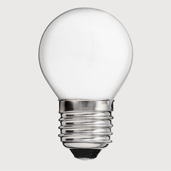 LED-lampa UNI-WHITE klot opal E27 2W 2700K dimbar