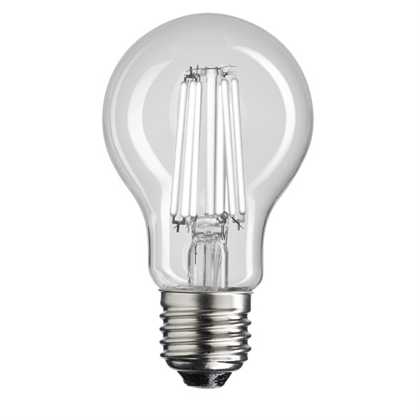 LED-lampa UNI-WHITE normal klar E27 10W 2700K dimbar