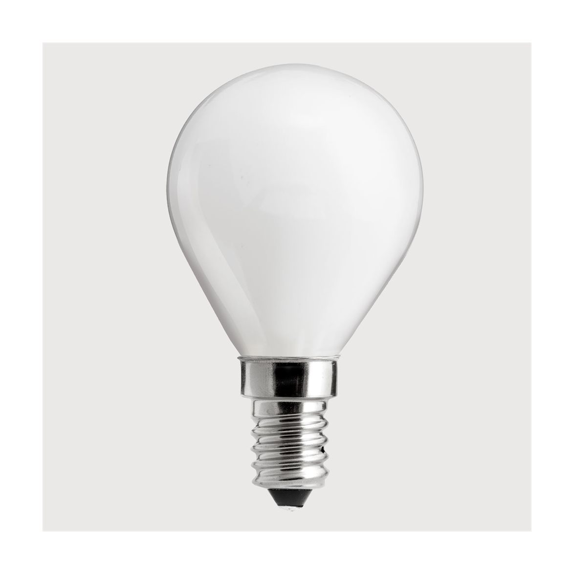 LED-lampa UNI-WHITE klot opal E14 0,8W 2700K dimbar