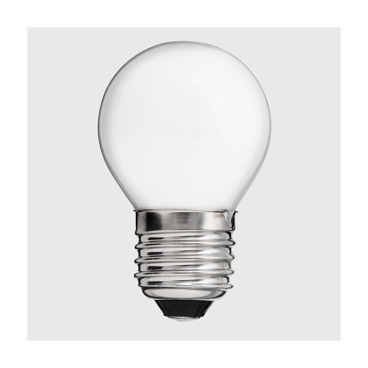 LED-lampa UNI-WHITE klot opal E27 0,8W 2700K dimbar
