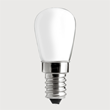 LED-lampa UNI-WHITE päron opal E14 1,5W 2700K dimbar