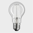 LED-lampa UNI-WHITE normal klar E27 8W 2700K dimbar