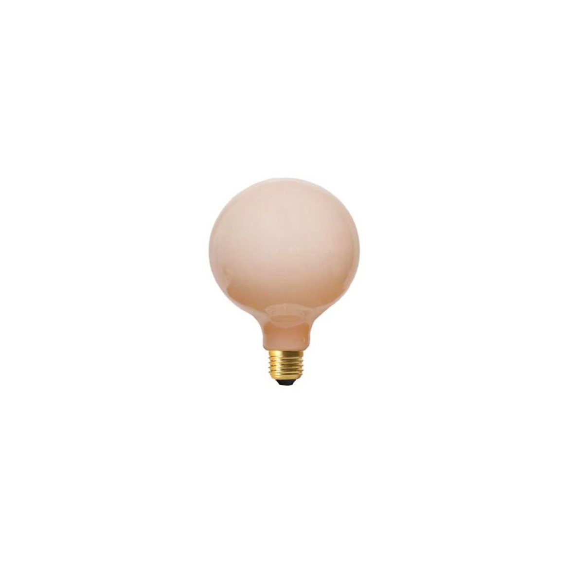 LED-lampa Glob 125mm pink E27 4W 1800K dimbar