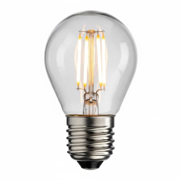 LED-lampa WARM GLOW klot klar E27 0,8W 2100K dimbar