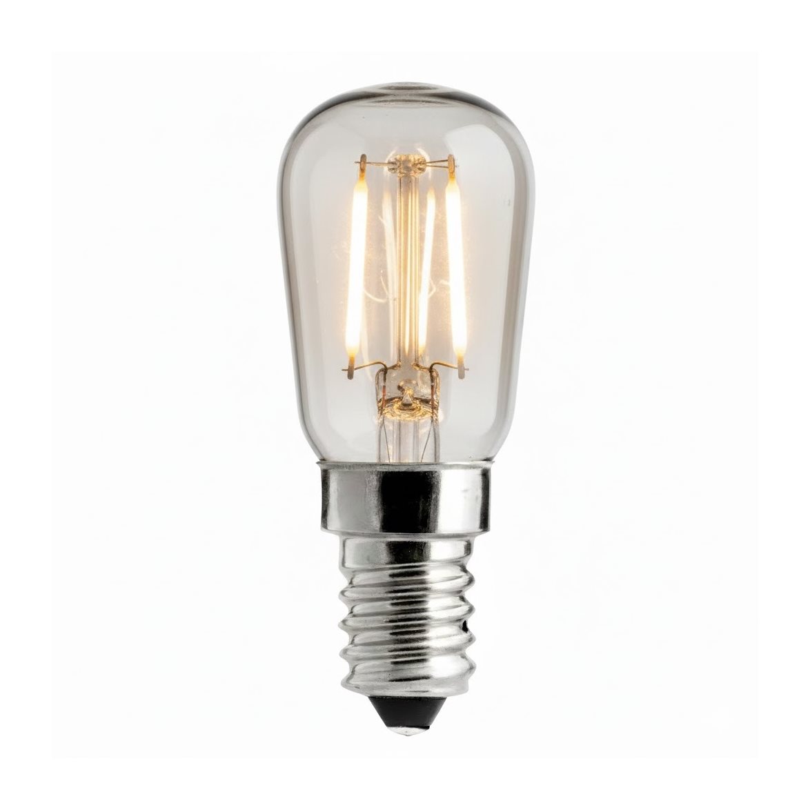 LED-lampa WARM GLOW päron klar E14 1,5W 2100K dimbar