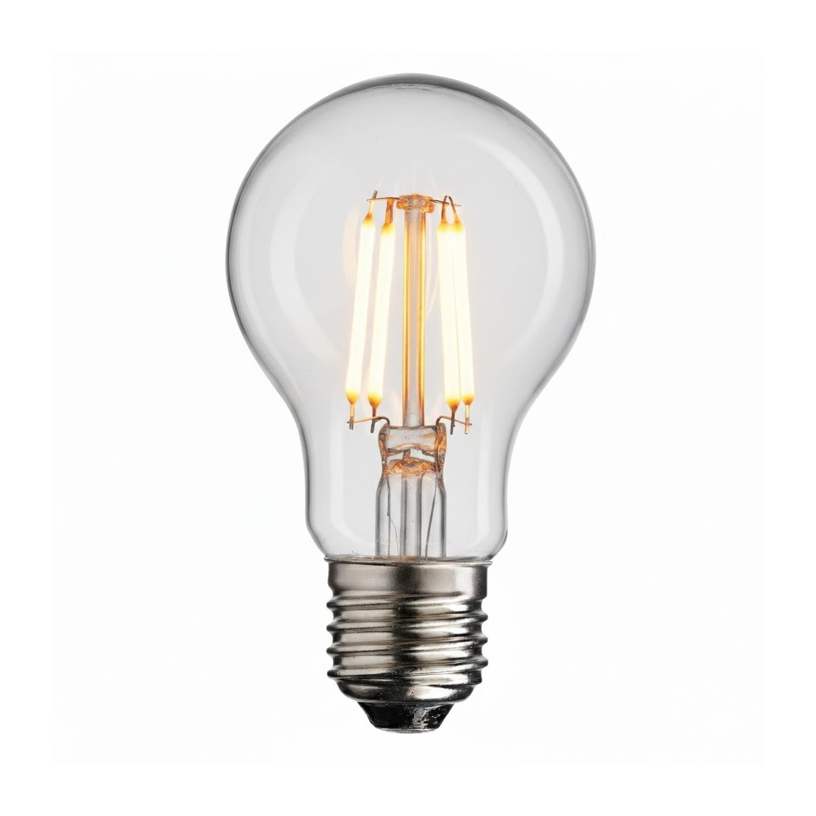 LED-lampa WARM GLOW normal klar E27 4W 2100K dimbar