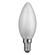 LED-lampa WARM GLOW kronljus matt E14 0,8W 2100K dimbar