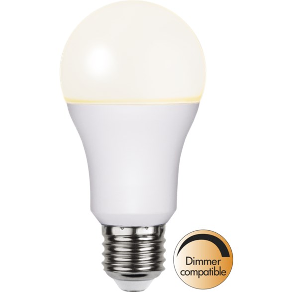 LED-lampa E27 normal opal 13W dimbar