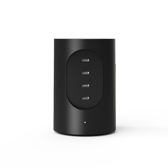 Grenuttag USB-C Cylindrical UX1 Jet Black