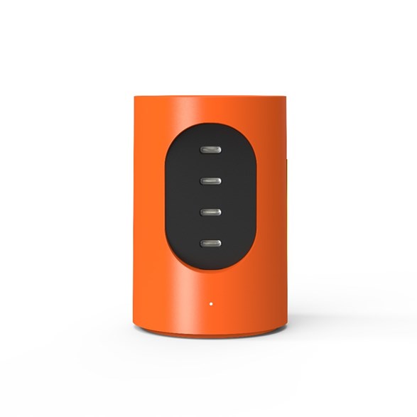 Grenuttag USB-C Cylindrical UX1 Electric Orange