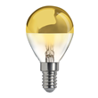 HIDDEN LIGHT toppförspeglad klot guld E14 4W 2700K dimbar