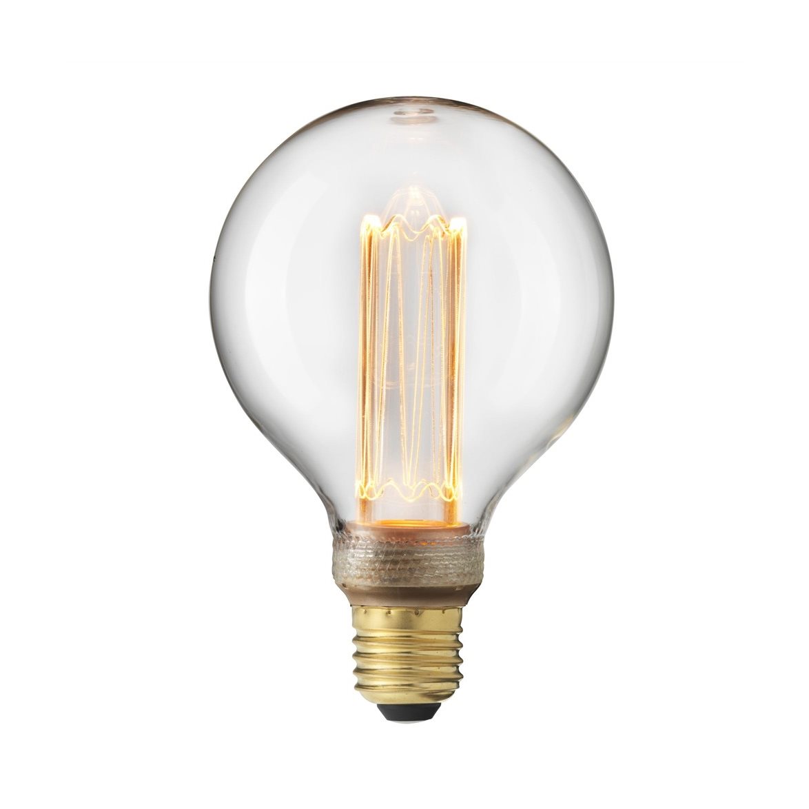 UNI-K glob 100mm klar E27 3,5W 1800K dimbar | Ljuskällor - LED lampor - LED-lampor stor sockel E27 | Lampspecialisterna