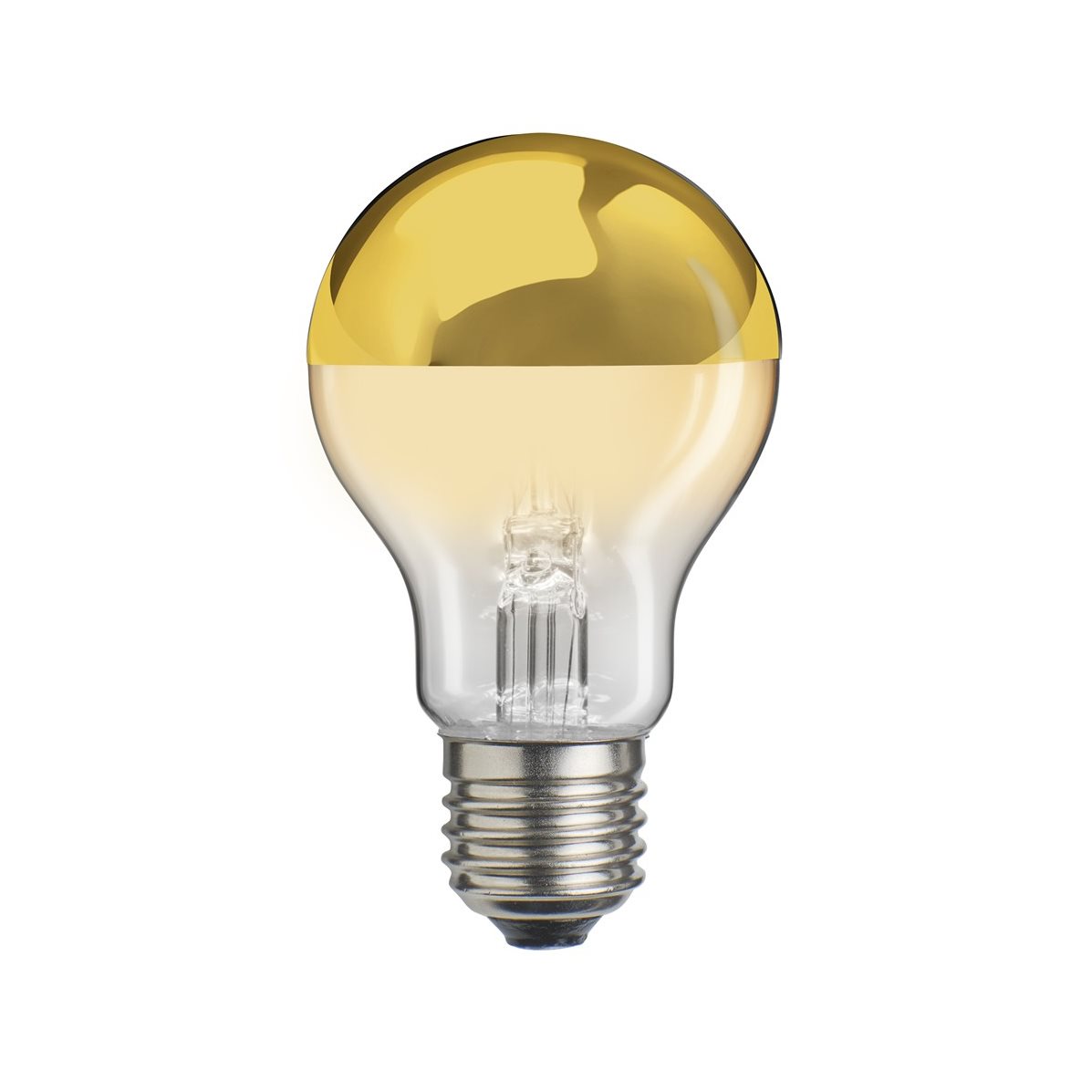 HIDDEN LIGHT toppförspeglad normal guld E27 4W 2700K dimbar