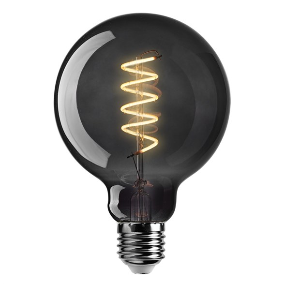 NERO glob 100mm E27 2,5W 2200K 3-steg dimbar minne