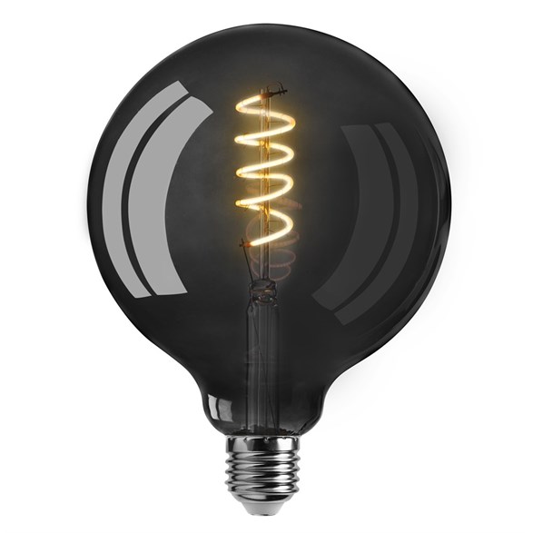 NERO glob 125mm E27 2,5W 2200K 3-steg dimbar minne
