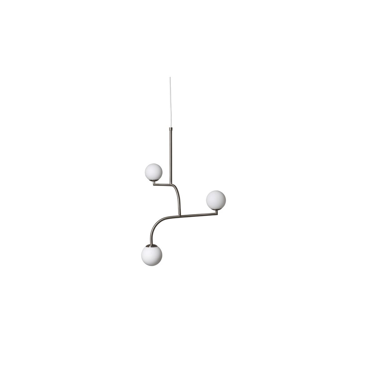 Mobil 70 pendel Nickel, opal