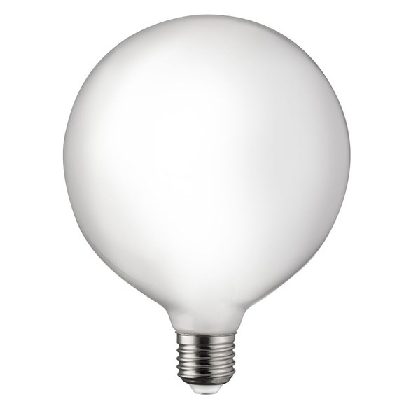 LED HG glob 125mm opal E27 7W 2700K dimbar