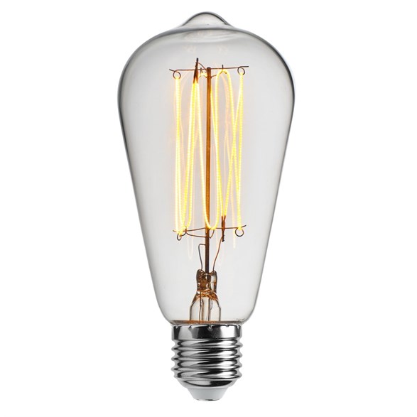 EDISON LED navigation klar E27 2W 2200K dimbar
