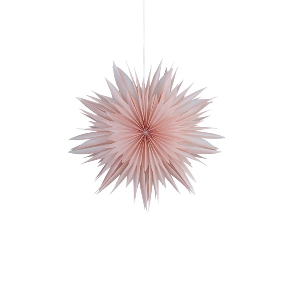 Julstjärna Twist D50 ljusrosa ombre