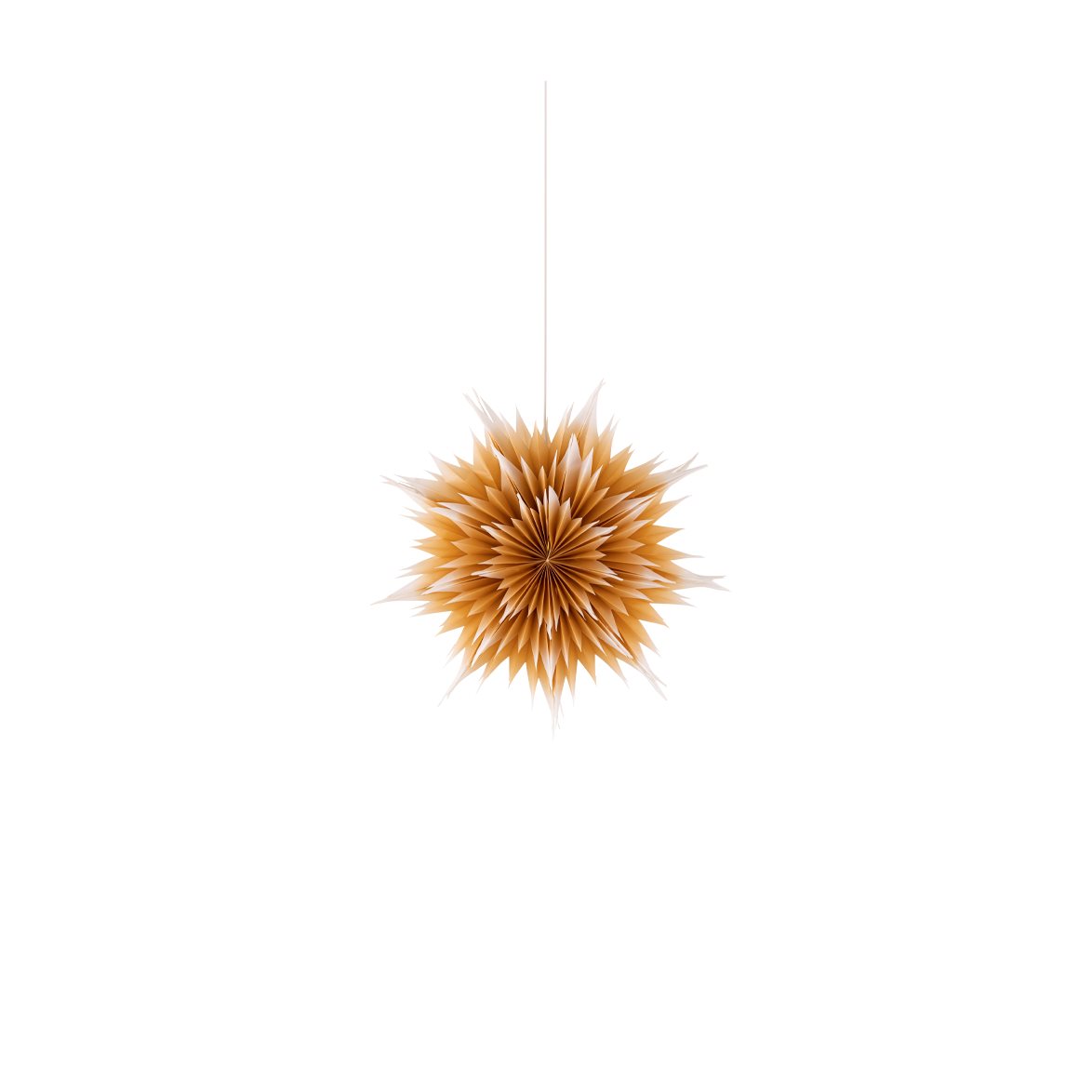 Alde & Lind Julstjärna Roxy D50 guld ombre | Övrigt - Julbelysning - Adventsstjärnor | Lampspecialisterna