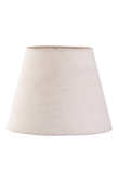 Bordslampskärm Karin D27 linne grov off-white