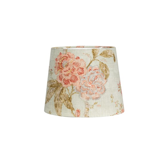 Bordslampskärm Alice D27 oval Flower grön