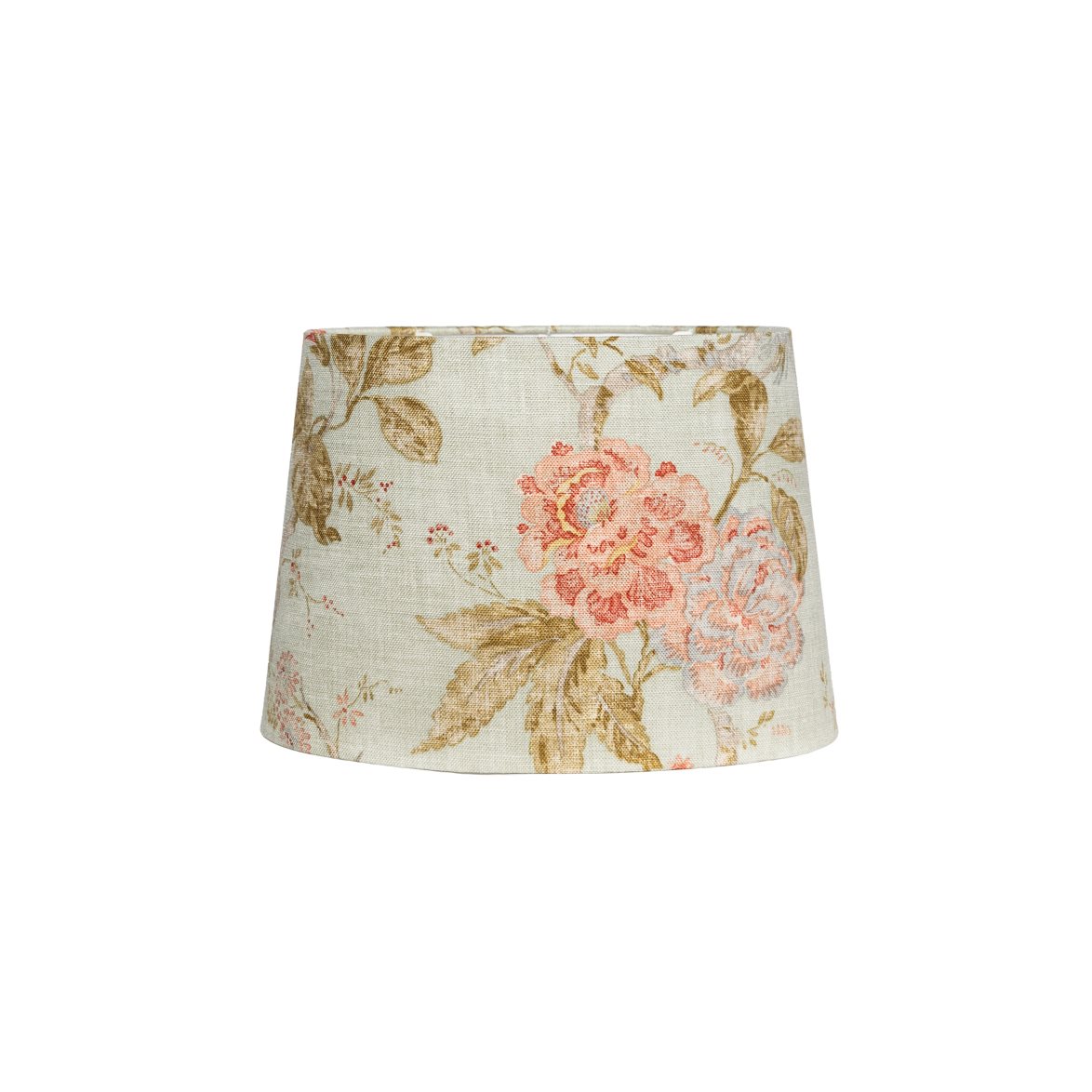 Alde & Lind Bordslampskärm Alice D35 oval Flower grön | Lampskärmar - Lampskärm bordslampor | Lampspecialisterna