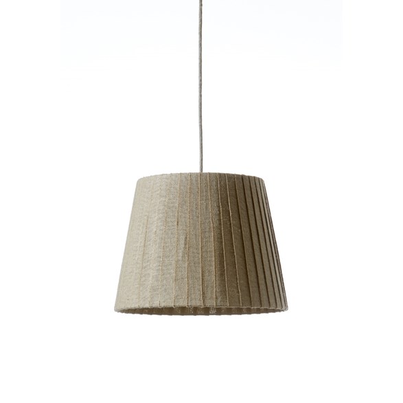 Taklampskärm Karin D40 jute