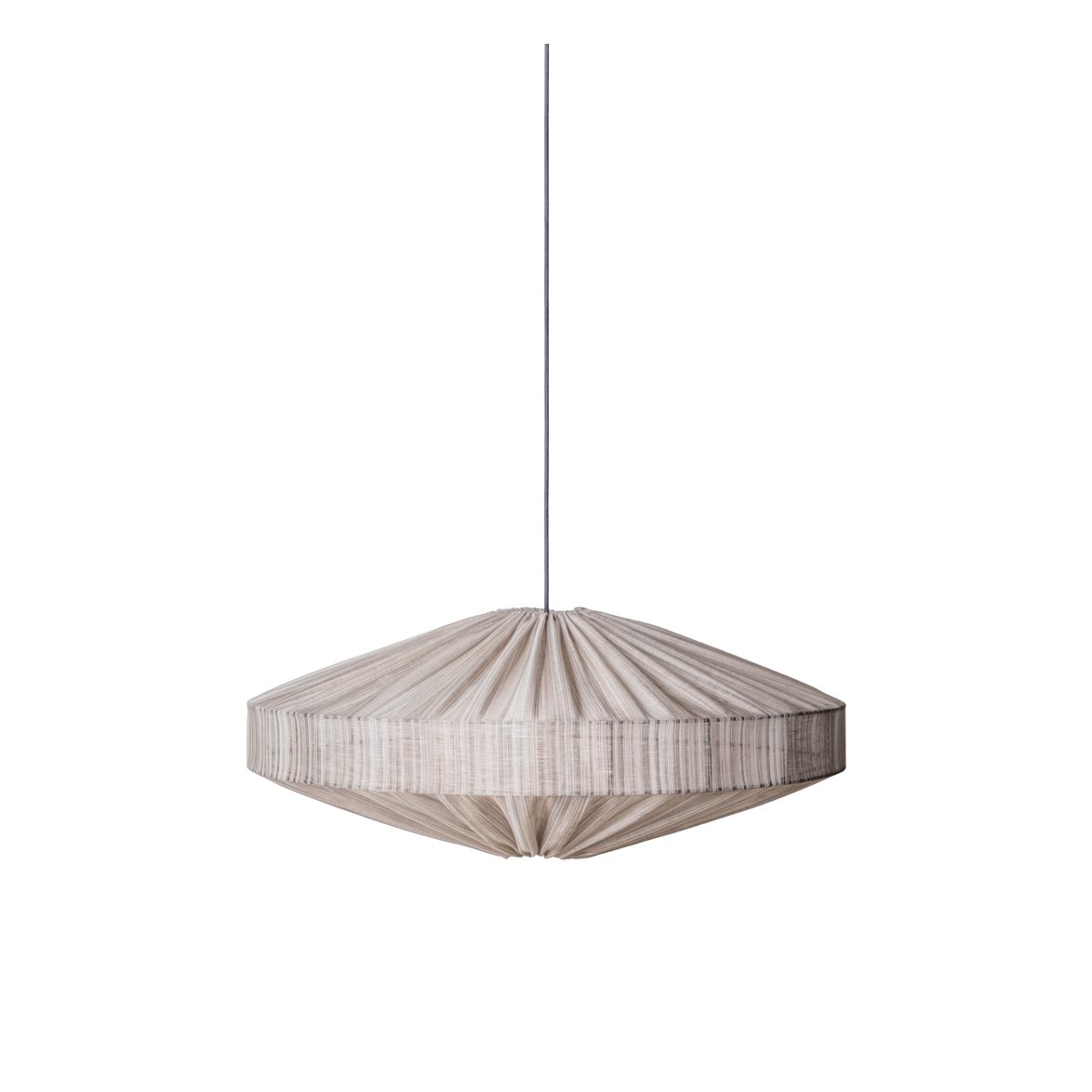 Alde & Lind Taklampskärm Alba D78 s/s Rand mullvad | Lampskärmar - Skärmar taklampor | Lampspecialisterna