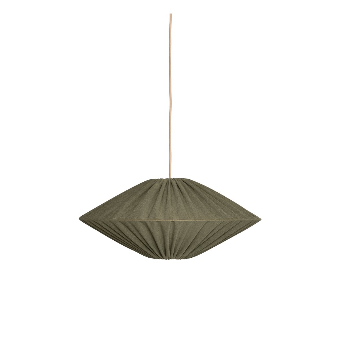Alde & Lind Taklampskärm Figo D58 s/g Bado olivgrön | Lampskärmar - Skärmar taklampor | Lampspecialisterna