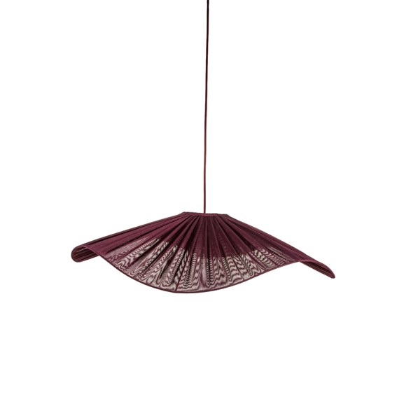 Taklampskärm Monstera D78 s/s Nivi plommon