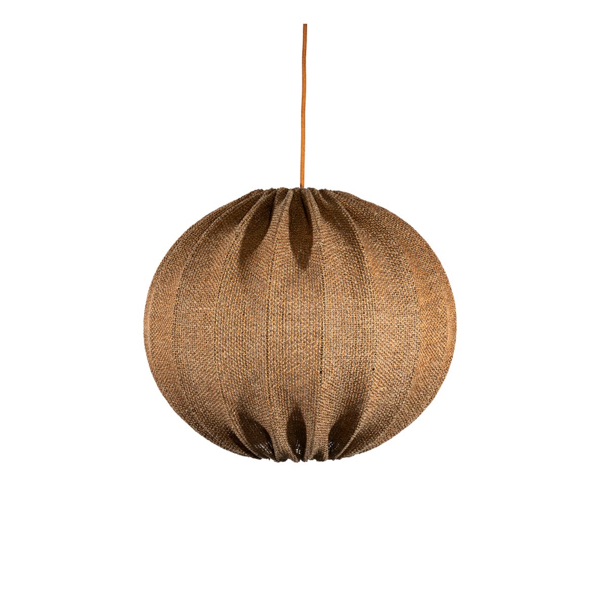 Alde & Lind Taklampskärm Halo D45 s/s Seoul korall/natur | Lampskärmar - Skärmar taklampor | Lampspecialisterna