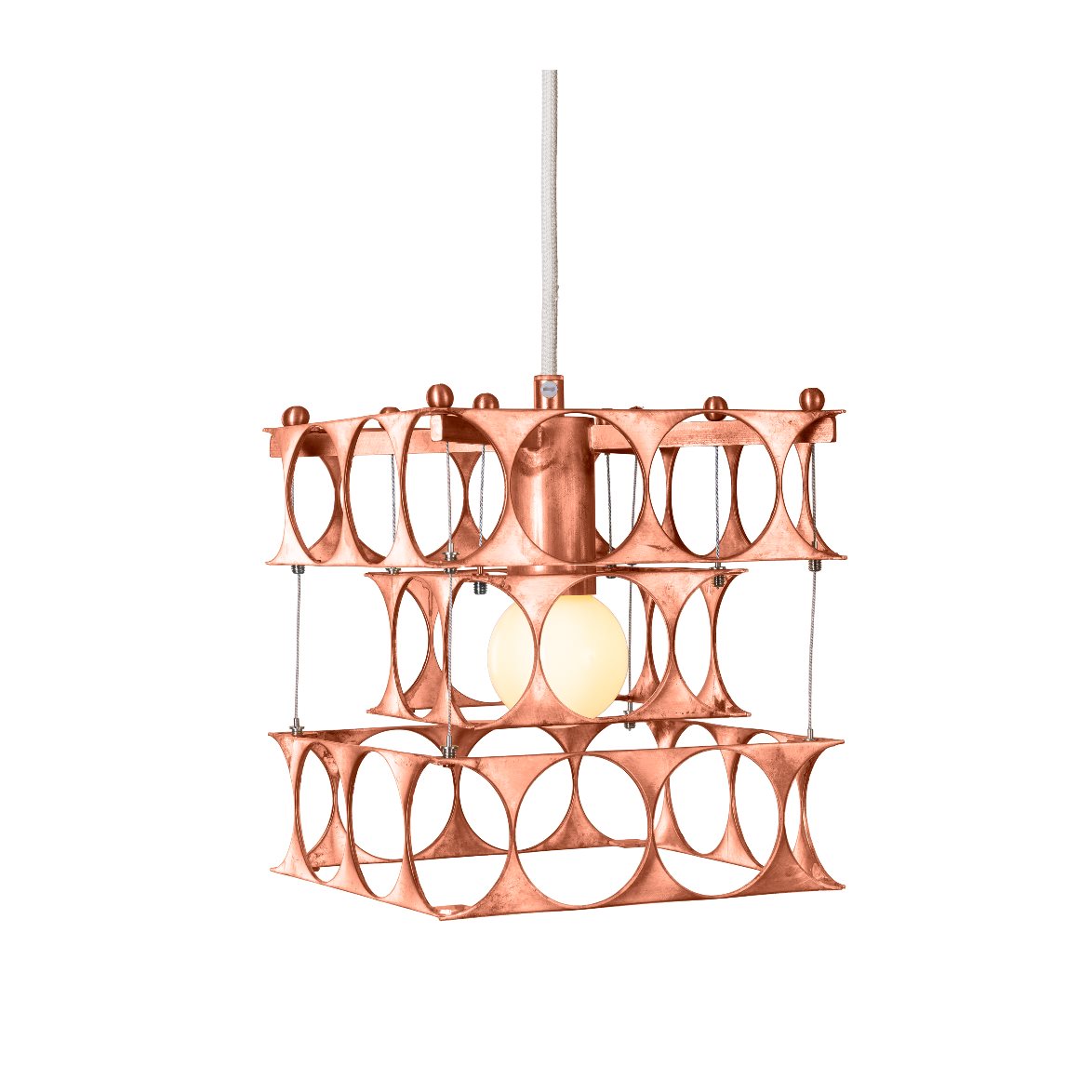 Örsjö Belysning Terrace taklampa mini, rå koppar | Inomhusbelysning - Taklampor - Taklampor hängande | Lampspecialisterna