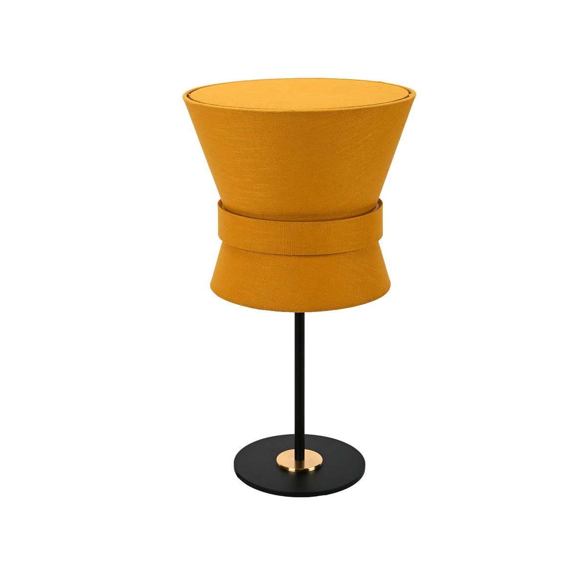 Örsjö Belysning Bordslampa Bow Svart - Small Yellow Ochre | Inomhusbelysning - Bordslampor - Bordslampor Interiör | Lampspecialisterna