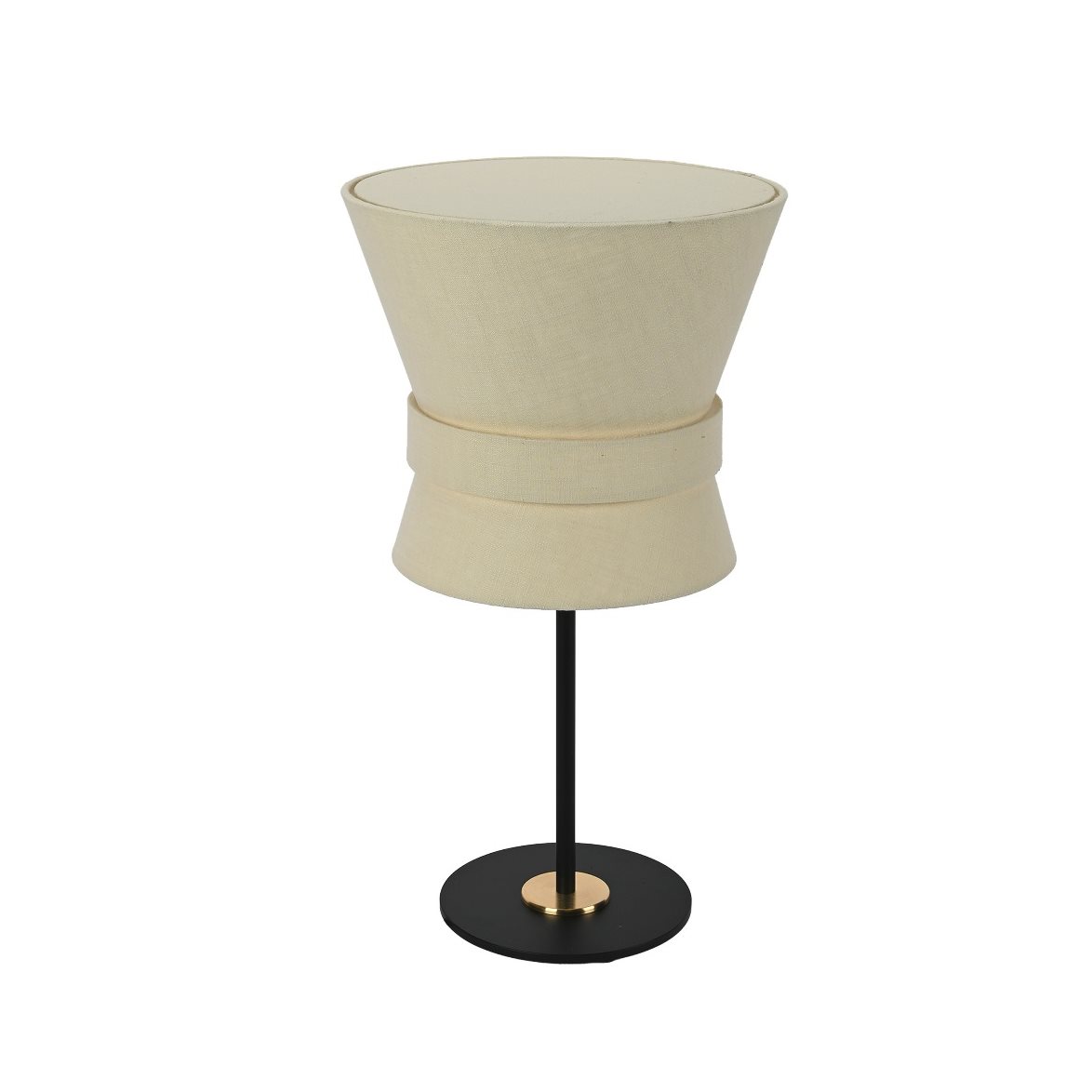 Örsjö Belysning Bordslampa Bow Svart - Small Cream White | Inomhusbelysning - Bordslampor - Bordslampor Interiör | Lampspecialisterna