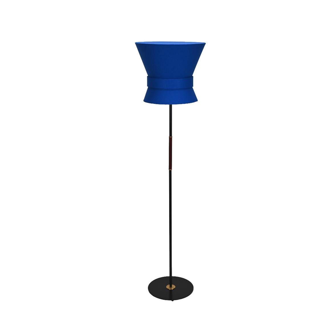 Örsjö Belysning Golvlampa Bow Svart - Large Midnight Blue | Inomhusbelysning - Golvlampor - Golvlampor Interiör | Lampspecialisterna