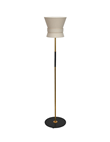 Golvlampa Bow Rå mässing - Small Cream White