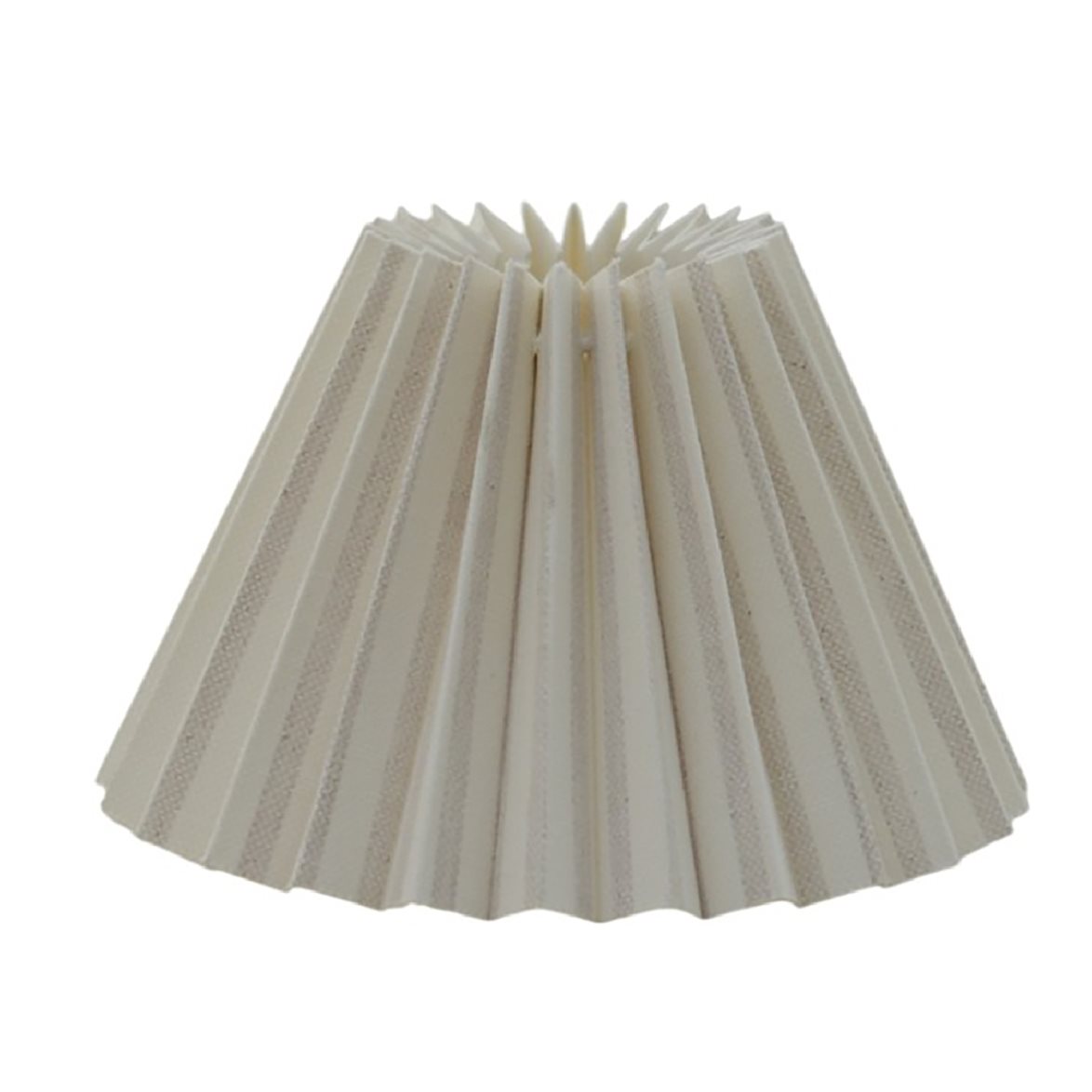 Hallbergs Belysning James Stripe Lampsk&auml;rm Sand 22 cm