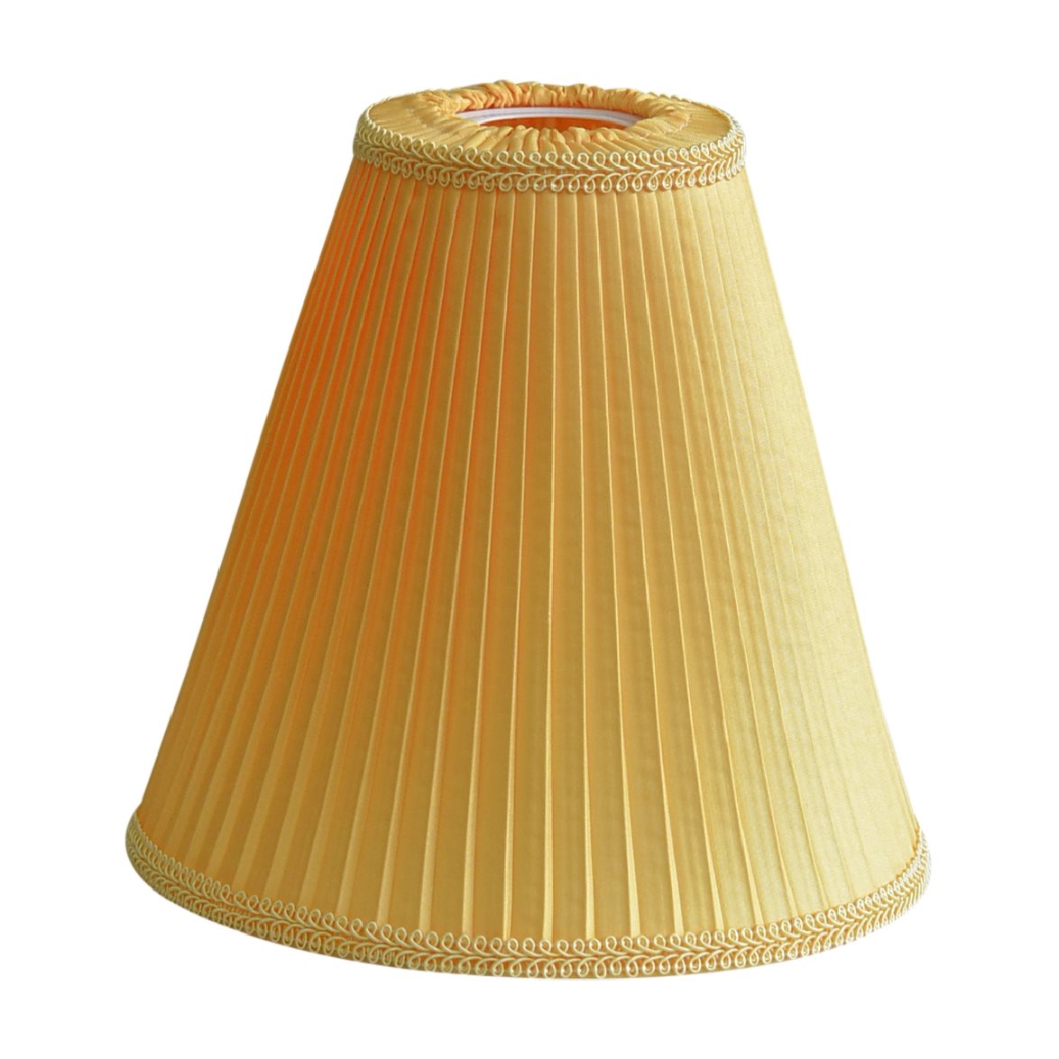 Hallbergs Belysning Margareta Stilskärm Gul 20 cm | Lampskärmar - Lampskärm läslampor | Lampspecialisterna