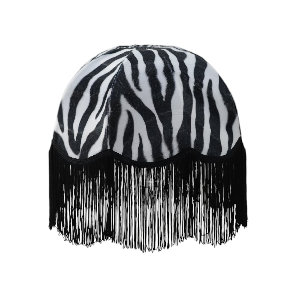 Hallbergs Belysning Zebra P&auml;ls Lampsk&auml;rm Svart 50 cm